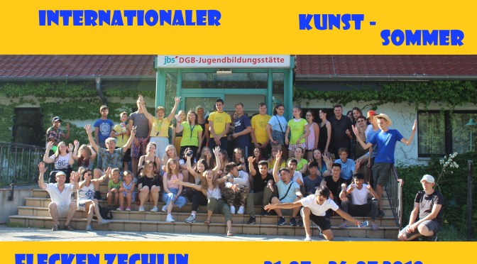 15. internationaler Jugendkunstsommer 2019